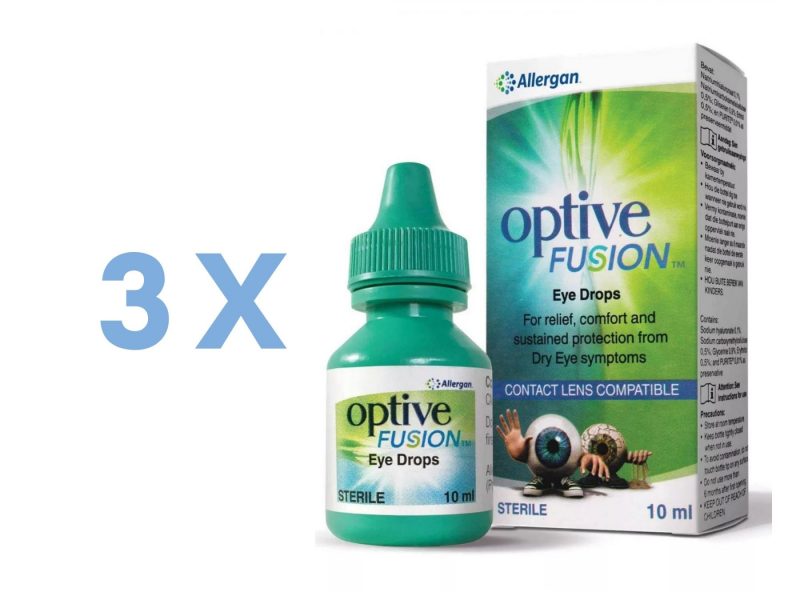 Optive Fusion (3 x 10 ml)