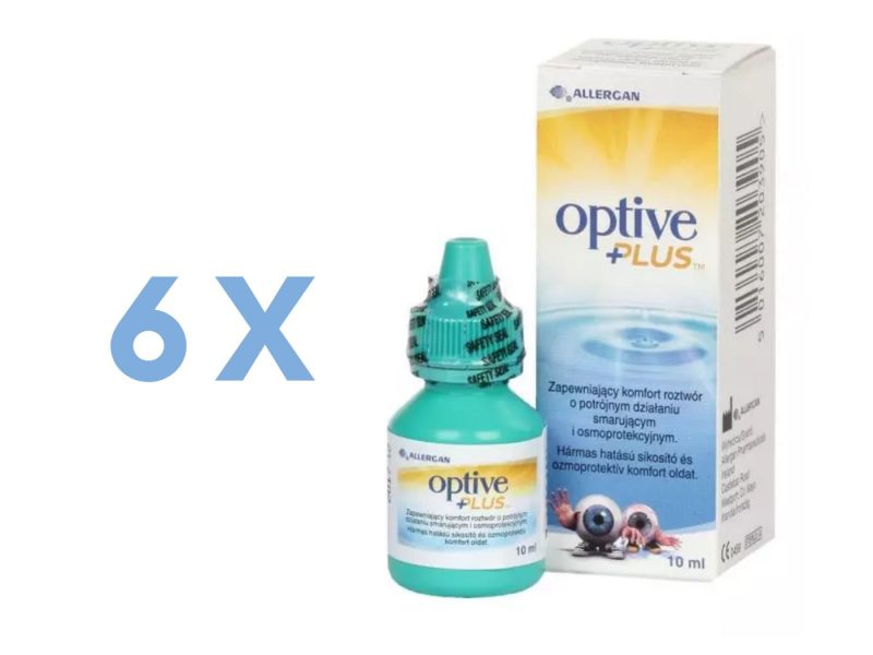 Optive Plus (6 x 10 ml)